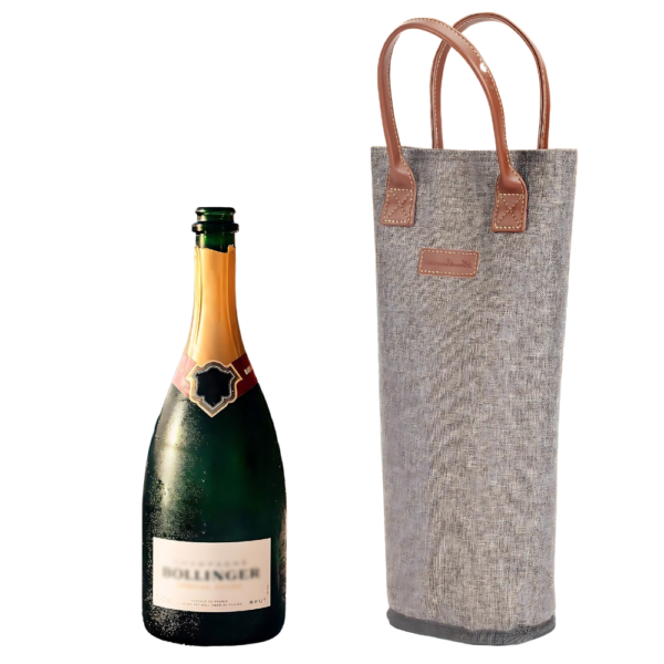 1-Bottle Insulated Wine Tote Carrier