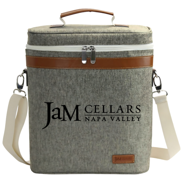 3-Bottle Insulated Wine Tote Carrier