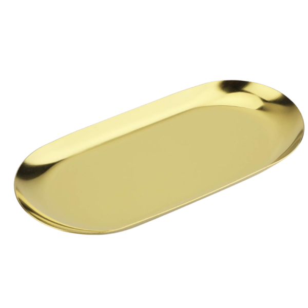 Stainless Steel Oval Check Presenter