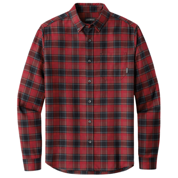 Eddie Bauer® Long Sleeve Favorite Flannel Plaid Shirt