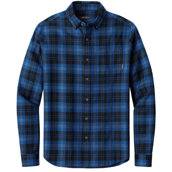 Eddie Bauer® Long Sleeve Favorite Flannel Plaid Shirt