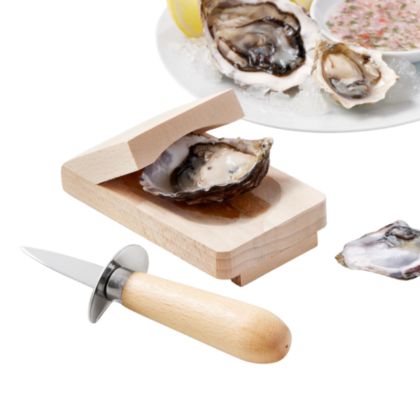 Oyster Knife and Holder Set