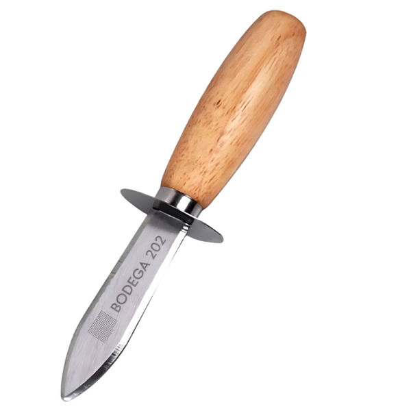 Wood Handle Oyster Shucking Knife