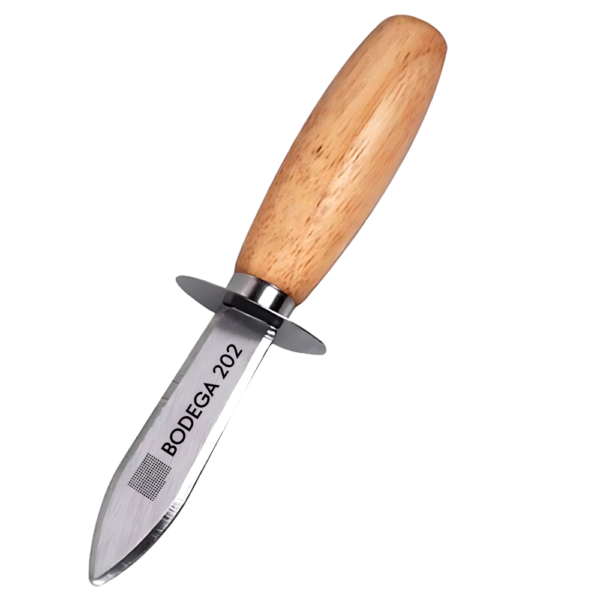 Wood Handle Oyster Shucking Knife