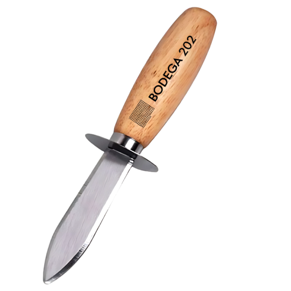 Wood Handle Oyster Shucking Knife