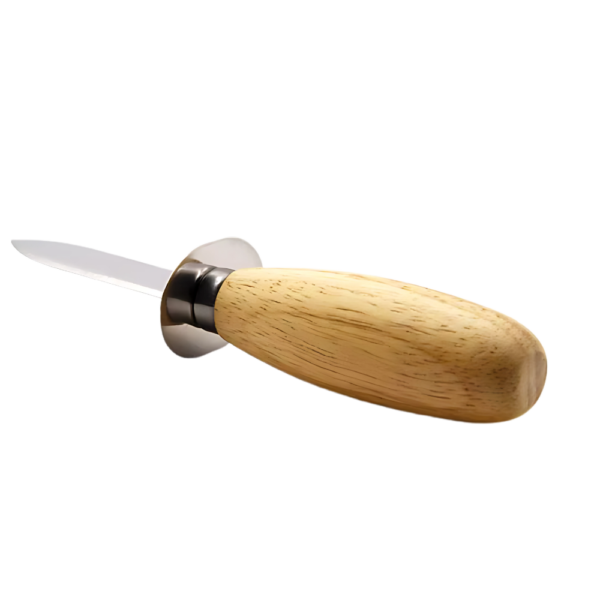 Wood Handle Oyster Shucking Knife