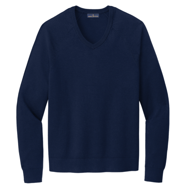 Brooks Brothers® Cotton Stretch V-Neck Sweater