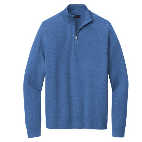 Brooks Brothers® Cotton Stretch 1/4-Zip Sweater