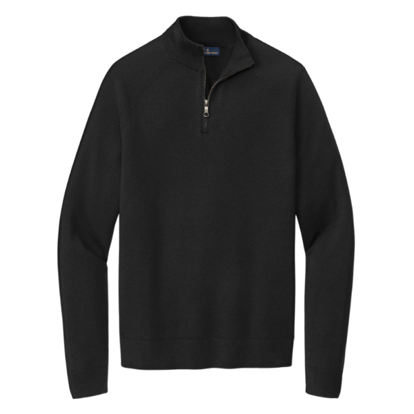 Brooks Brothers® Cotton Stretch 1/4-Zip Sweater