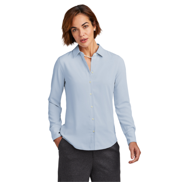 Brooks Brothers® Women’s Full-Button Satin Blouse