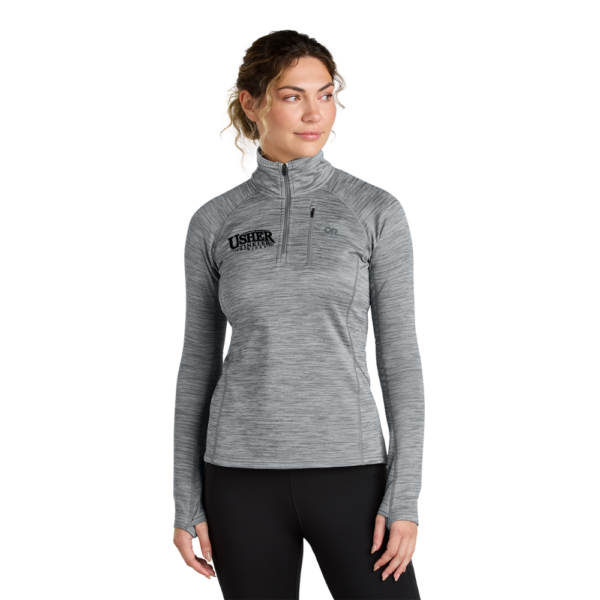 Outdoor Research® Women's Tech Grid 1/4-Zip Fleece