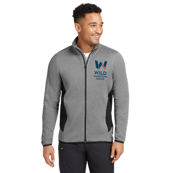 Eddie Bauer® Full-Zip Heather Stretch Fleece Jacket