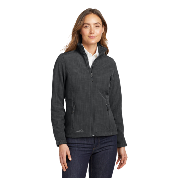 Eddie Bauer® Women's Shaded Crosshatch Soft Shell Jacket