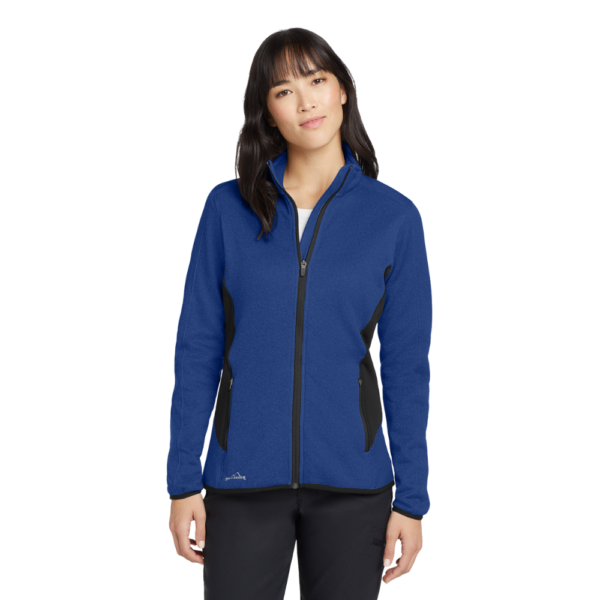 Eddie Bauer® Women's Full-Zip Heather Stretch Fleece Jacket