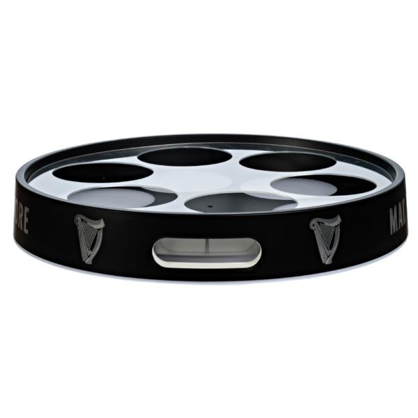 Circular Plastic LED Shot Tray