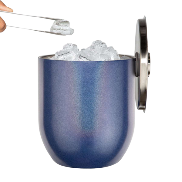 3L Insulated Ice Bucket with Lid and Tongs