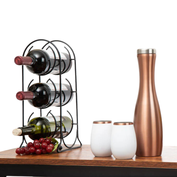 Insulated Carafe and Wine Tumbler Set