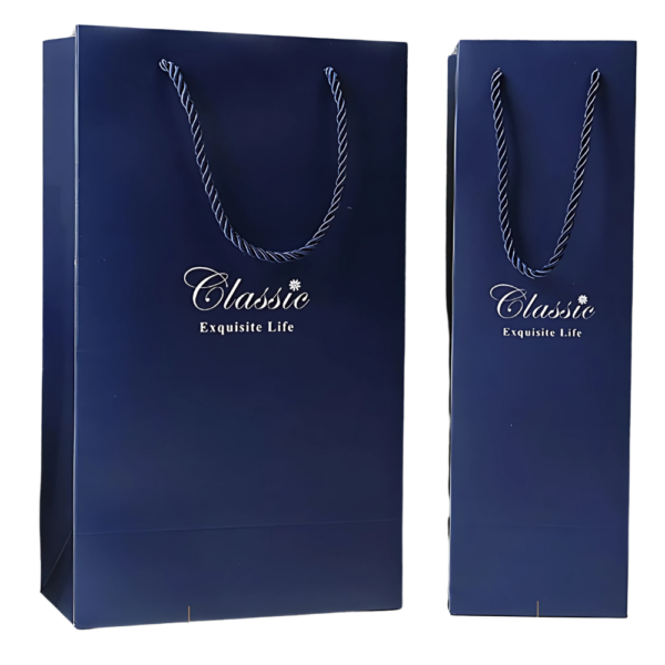 2-Bottle Wine Gift Box with Paper Bag