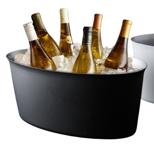 Premium Stainless Steel Oval Beverage Tub