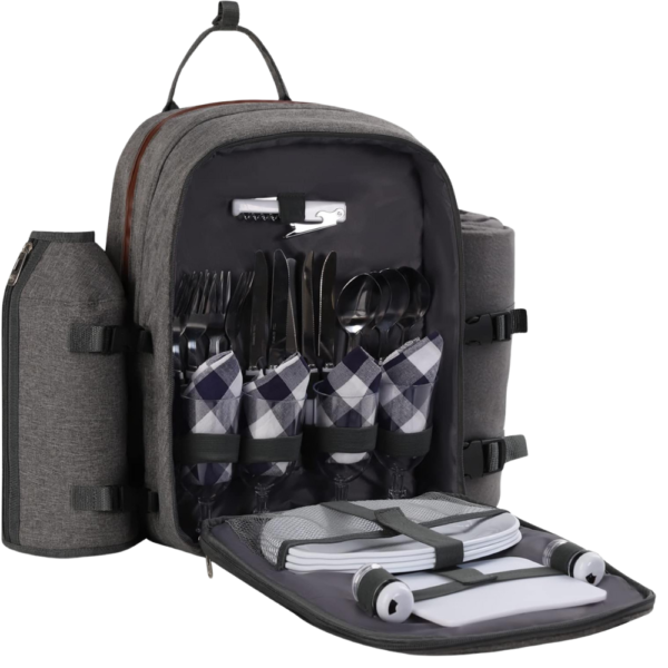 4-Person Picnic Backpack