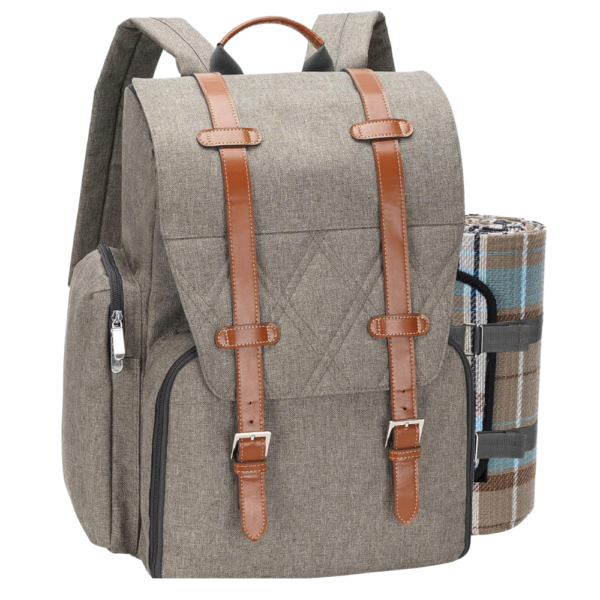 4-Person Insulated Cooler Picnic Backpack