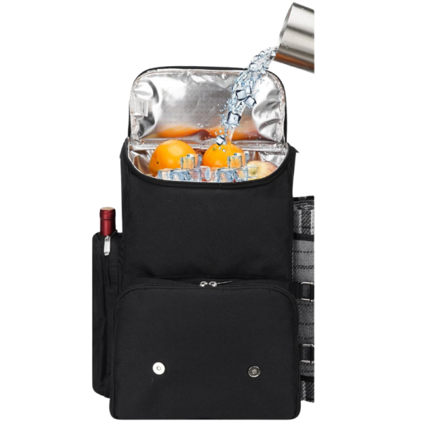 4-Person Insulated Cooler Picnic Backpack