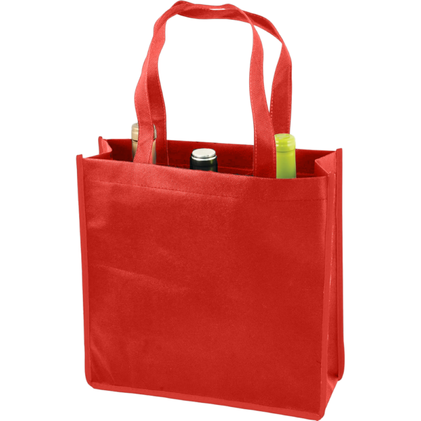 3-Bottle Non-Woven Wine Tote